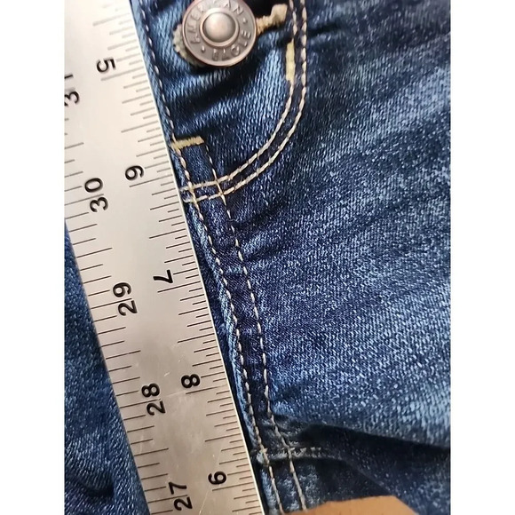 American Eagle Next Level Stretch Distressed Hi-Rise Jegging Womens Size 4 Short - Picture 15 of 16